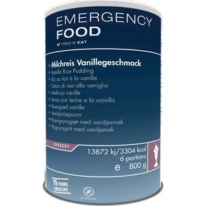 Trek N Eat EMERGENCY LINE Waniliowy pudding ryżowy, 800g  [Vanilla Rice Pudding-EL]