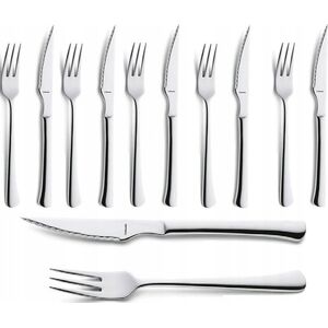 Amefa Chuletero 7038 - 12-pc Steak set in window box
