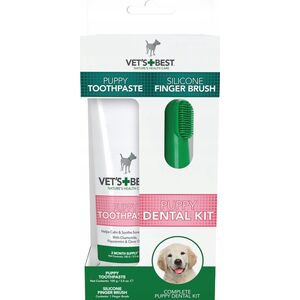 Francodex VETS BEST ŻEL + SZCZOTECZKA DO HIGIENY  JAMY USTNEJ DLA SZCZENIAKA 100 g