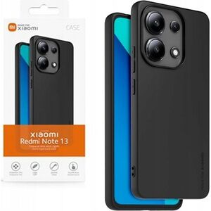 Made for Xiaomi TPU Cover for Xiaomi Redmi Note 13 4G dėklas telefonui juodos spalvos