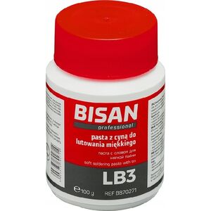 Bisan PASTA Z CYNĄ DO LUTOWANIA MIĘKKIEGO LB3 100G (PUSZKA) [25]
