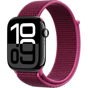 Crong Nylon - Pasek sportowy do Apple Watch 38/40/41/42 mm (Magenta Fusion)