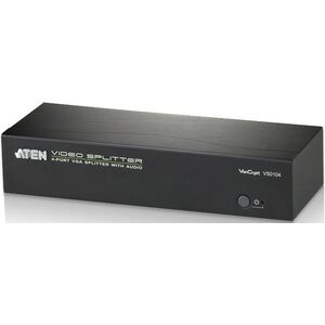 Aten VS0104 4-Port VGA Splitter with Audio (VS0104-AT-G)