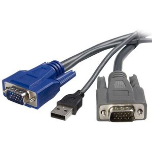StarTech Kable KVM, 1.8m, Szary (SVUSBVGA6)