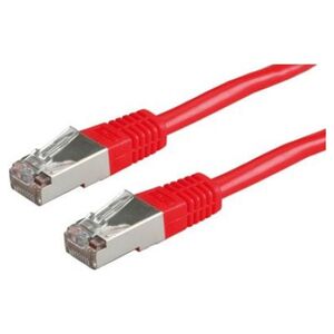 Roline PatchCord, S/FTP, (PiMF), Kat.6, 0.3m, Czerwony (21.15.1311)