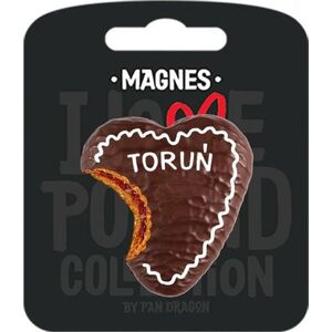 Pan Dragon Magnes I love Poland Toruń ILP-MAG-C-TOR-01
