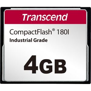 Karta Transcend CF180I Compact Flash 4 GB  (TS4GCF180I)
