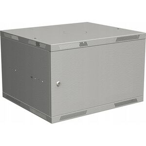 Solarix Solarix szafa naścienna SENSA LITE 9U 450mm, składana, blacha drzwiowa, RAL 7035