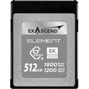 Karta pamięci Exascend Element CFexpress B 512GB