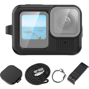 Zestaw Futerał Etui Obudowa Osłona Dekielek Klapka Pas GoPro HERO 13 BLACK / PU949B