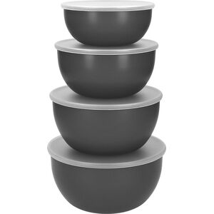 KitchenAid KitchenAid miski kuchenne z pokrywkami 4 szt. Char