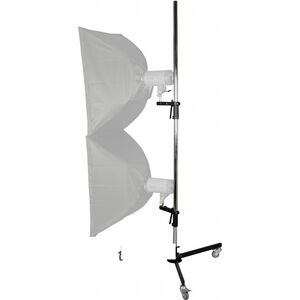 Walimex pro Stojak na kółkach Tripod z 2 Miejscami na Lampy (15803)