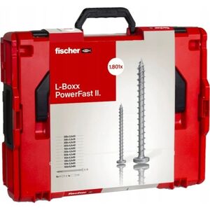 Zestaw narzędzi Fischer Fischer PowerFast II L-BOXX PanHead Set