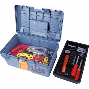 Zestaw Majsterkowicza Skrzynka Narzędzia Wiertarka Akcesoria LEAN Toys