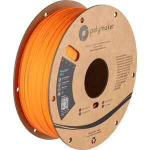 Filament Polymaker PolyLite Luminous PLA 1,75mm 1kg - Orange}
