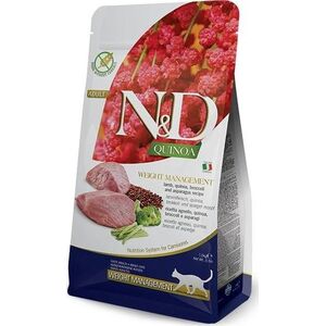 Farmina FARMINA N&D CAT QUINOA WEIGHT MANAGEMENT LAMB & BROCCOLI - sucha karma dla kota - 5kg