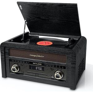 Radio Muse Muse Turntable micro system MT-115W USB port, Bluetooth, CD player, Wireless connection, AUX in, FM radio,