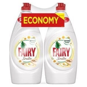 Fairy Fairy płyn do mycia naczyń rumianek z witaminą 2x900ml