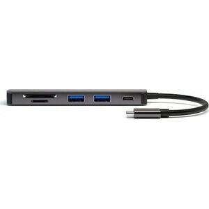 4smarts Προσαρμογέας USB Hub 4smarts 6in1 με DeX-Funktion, spacegrau 13357030 4250774955341
