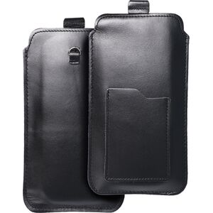 OEM Skórzana uniwersalna wsuwka z pull-up - ROYAL / czarny - Rozmiar 3XL - HUAWEI MATE 20X