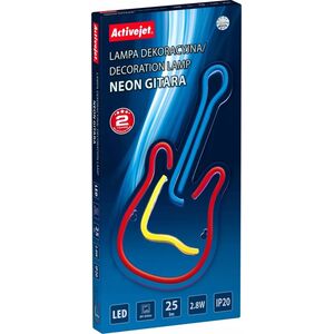 Dekoracja świąteczna Activejet Neon LED Activejet AJE-NEON GITARA