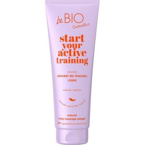 beBIO Start Your Active Training naturalny oleożel do masażu ciała 250ml