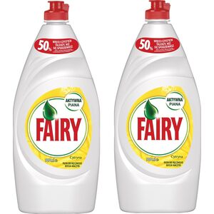 FAIRY PŁYN LEMON 2X900ML