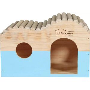 Zolux Domek drewniany Home Color z bali L 203x297x180 mm