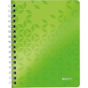 Leitz KOŁOZESZYT A4/80 KRATKA LEITZ WOW ZIELONY 1szt