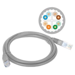 Alantec Patch-cord U/UTP kat.6A LSOH 2.0m szary