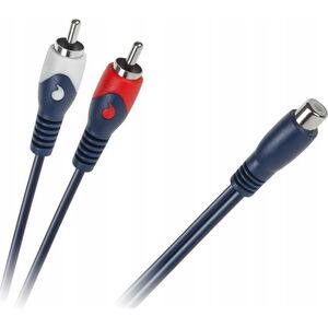 Kabel Inne Kabel 1 x RCA gniazdo - 2 wtyki RCA 0.2m