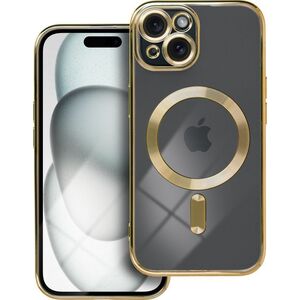 OEM Futerał ELECTRO MAG COVER kompatybilny z MagSafe do IPHONE 15 złoty