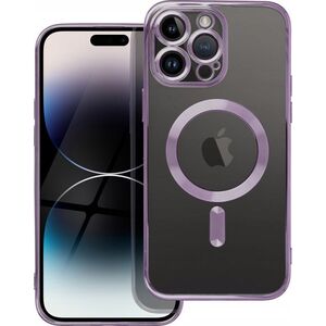 OEM Futerał ELECTRO MAG COVER kompatybilny z MagSafe do IPHONE 15 Pro fioletowy
