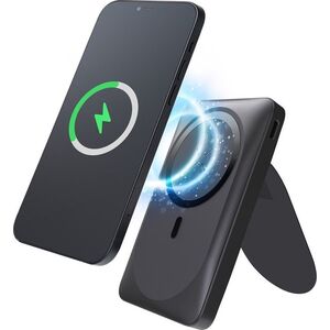 Powerbank ForCell FORCELL F-ENERGY F10K2 MagStand powerbank kompatybilny z MagSafe PD QC3.0 5A 20W 10 000 mAh czarny