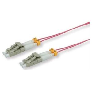 Roline Roline Slim - Patch- Cable - LC Multi- Mode (M) to LC Multi- Mode (M) - 1 m - glass fiber - 50/125 Micrometer - OM4 - halogen free - violet