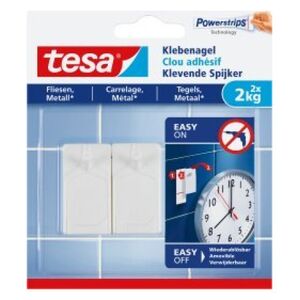 Tesa Uniwersalny hak Biały 2 szt. 77762
