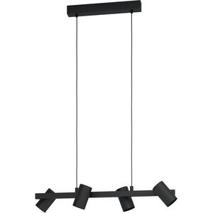 Lampa wisząca EGLO Nowoczesna lampa wisząca LED Ready czarna Eglo GATUELA 99463