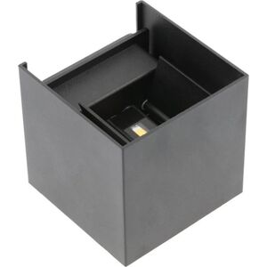 Lampa sufitowa GTV Oprawa LED MISSOURI-K, 7W,540lm IP54,IK08,4000K,kwadrat,czarny LD-MISS7WKC-NB