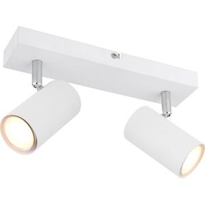 Lampa sufitowa Globo Lampa sufitowa 2-punktowa Robby 57911-2W reflektorki białe