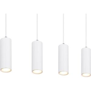 Lampa wisząca Globo Wisząca lampa Robby 57911-4HW nad kuchenną wyspę biała