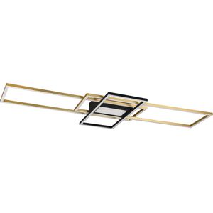 Lampa sufitowa Trio Ściemnialna lampa sufitowa Irvine 620010408 LED 60W złota