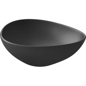 Umywalka Cersanit nablatowa Moduo 45 nieregularna Antracyt mat (K116-105)