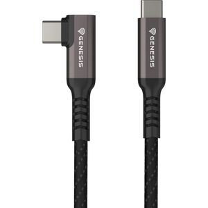 Kabel USB Genesis USB-C - USB-C 3 m Czarny (NVC-2218)
