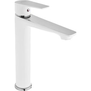 Bateria umywalkowa Invena Dokos stojąca biały (BU-19-W02)