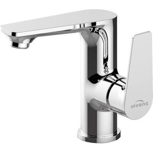 Bateria umywalkowa Invena Dokos stojąca chrom (BU-19-0B1)