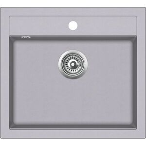 Zlewozmywak Aquasanita Quadro SQQ100, 202 Alumetallic