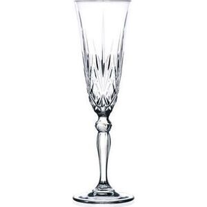 RCR RCR Crystal Melodia taurės šampanui, 6 vnt