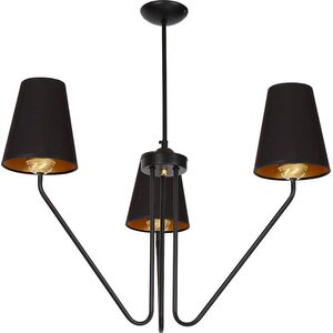 Lampa wisząca Milagro Victoria klasyczna czarny  (MLP4912)