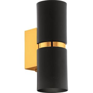Kinkiet EGLO Lampa ścienna czarna Eglo PASSA 95364