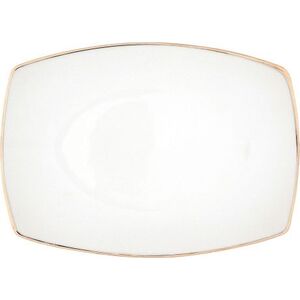 Lumarko mariapaula moderna kwadratowa gold półmisek 33cm